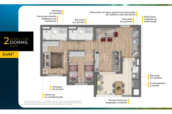 Apartamento à venda com 2 quartos no Vila Prudente, São Paulo — foto 9